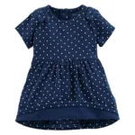 CARTERS BABY GIRLS 2PIECE SET(PINK AND NAVY BLUE) - Image 2