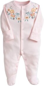 MAMAS AND PAPAS (3 IN 1) SLEEP SUITS "FLORAL DESIGN" - Image 9