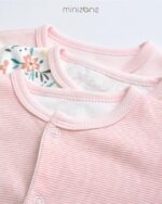 MAMAS AND PAPAS (3 IN 1) SLEEP SUITS "FLORAL DESIGN" - Image 4