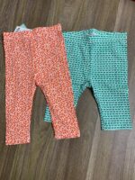 OBAIBI BABY GIRL TEXTURED FLORAL PRINT LEGGINGS - ORANGE - Image 5