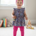 TIAGHRB 2PIECE ARMLESS GOWN AND LEGGINGS TROUSER (FLORAL AND PINK)