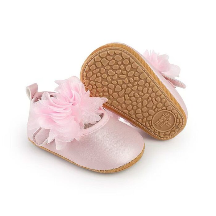 FLOWER PETAL BALLET PREWALKER SHOE - Image 1