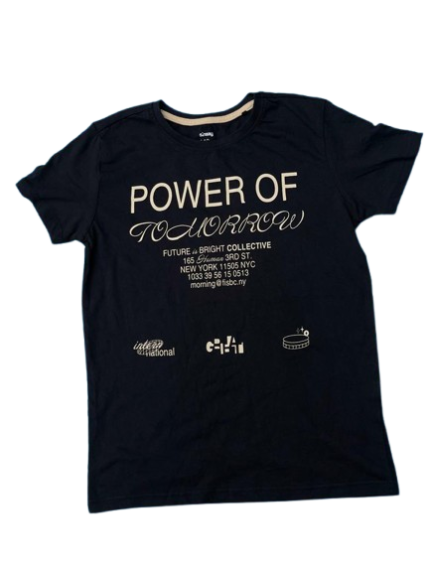 SINSAY BLACK TOP "POWER OF TOMORROW"