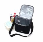 SANNEA DOUBLE DECKER BLACK JEAN INSULATED LUNCH BAG - Image 3