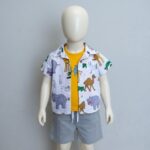 CUTE KOALA BABY BOY 3PIECE(ANIMAL KINGDOM DESIGN)
