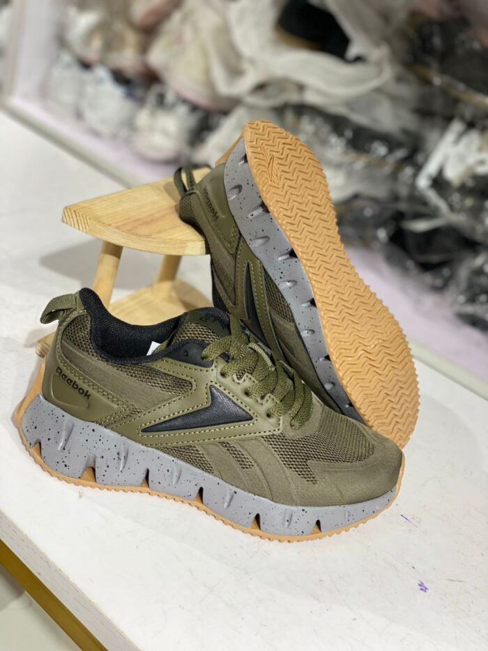 REEBOK CANVAS / DEEP GREEN, ASH & BROWN, BLACK - Image 1