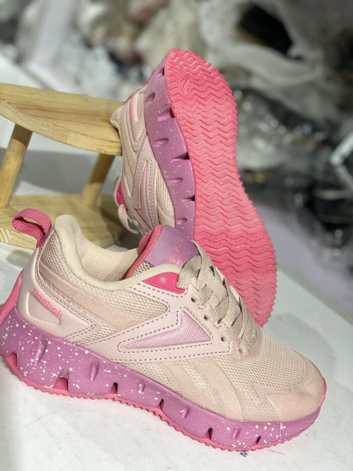 REEBOK CANVAS / PINK & LIGHT PURPLE - Image 1