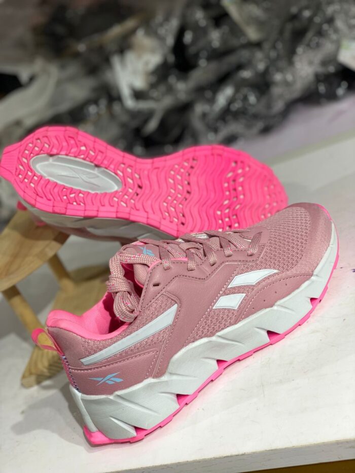 REEBOK CANVAS / PINK & WHITE - Image 1