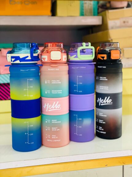 HELLO WATER BOTTLE 1000ML