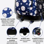 JWORLD NEW YORK BASE BALL TROLLEY BAG - Image 4