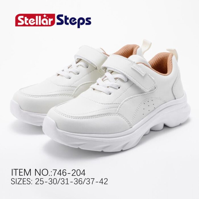 STELLAR STEPS 746 - 204 WHITE - Image 1