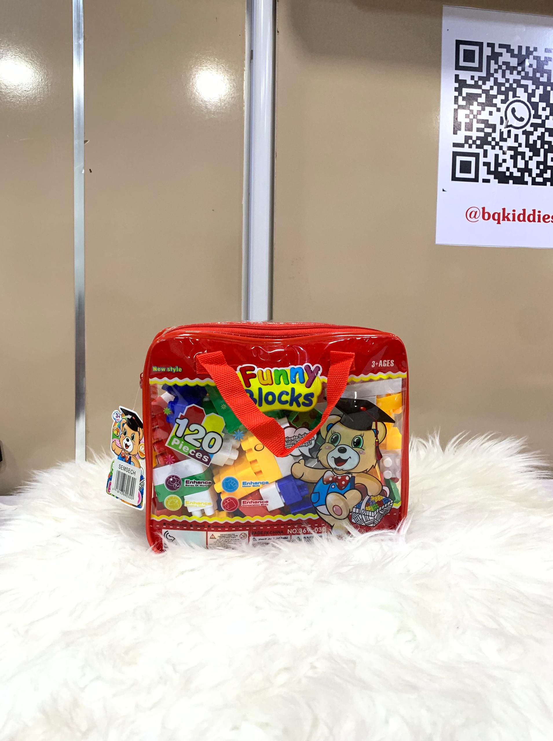 FUNNY BLOCKS BUILDING BLOCKS FOR KIDS 6PCS TOY