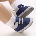 Baby Girls and Boys Warm Shoes Soft Comfortable Canvas - Image 2