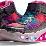 SKECHERS WOMEN'S FLUTTER HEART LIGHTS-SIMPLY SNEAKER