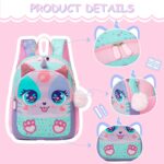 13‘’ Backpack for Girls Kindergarten Bag Sequins Kindergarten Primary School Backpack Girl School Bag - Image 3