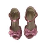 PANDA NINJA GLITTER SEQUIN SHOES PINK - Image 2