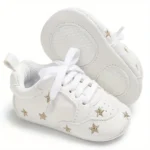 First Walkers Star & Airplane Embellished - Lightweight PU