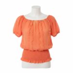 SHINSHANGIANDIAN ORANGE GIRLS TOP