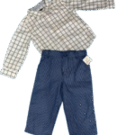 Carters Boys 2pcs - Checkers Top and Blue Trouser