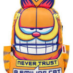 Garfield-themed backpack.