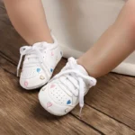 First Walkers Star & Airplane Embellished - Lightweight PU - Image 2