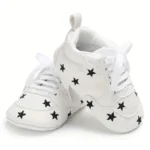 First Walkers Star & Airplane Embellished - Lightweight PU - Image 4