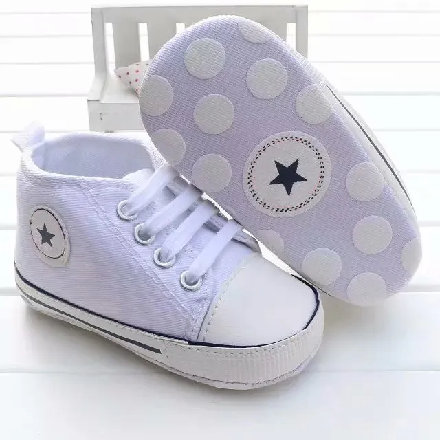 rBVa4WAdmGGAMcR5AAFNlffhBVg356 Athletic Outdoor Baby Boys Girls Canvas Shoes 0-18M Kids Soft Soled Sneakers Bebe Lace-UP Crib Footwear Newborn Infant Toddler First - Image 1