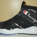 MEN'S CHAMPION RALLY CROSSOVER MEGASCRIPT BLACK SNEAKERS