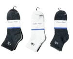 Calvin Klein CK Boy & Girl Ankle Socks- One Size (3 Pairs)