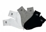 Calvin Klein CK Boy & Girl Ankle Socks- One Size (3 Pairs) - Image 8