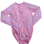 George Long Sleeve Light Pink Swimsuit