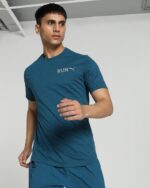PUMA MEN TRAIN VERTICAL REGULAR FIT TRAINING CREW NECK T.SHIRT / XL SIZE