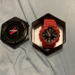 CASIO G-SHOCK WRISTWATCH / BLACK AND RED COLOR - Image 7
