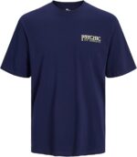 JACK & JONES Male T-Shirt Printed Crew Neck T-Shirt