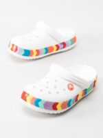 Crocs - Multi-Color Crocband Chevron Beaded Clog