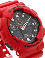 CASIO G-SHOCK WRISTWATCH / BLACK AND RED COLOR