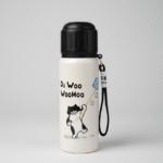 Woo Woohoo cartoon cat-themed water bottle