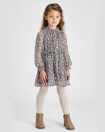 MAYORAL SHIFFON FLORAL DRESS - Image 3