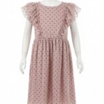 PRIMARK PEACH POKADOT DRESS