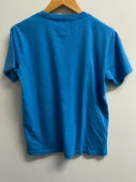 TOMMY HILFIGGER BIG BOY T-SHIRT BLUE/LOGO GRAPHIC SHORT SLEEVE - Image 5