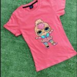 GIRLS BEAUTIFUL PINK TOP / 6YRS SIZE