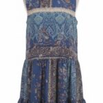 ULLA JOHNSON ESSIE GATHERED COTTON-BLEND MINI DRESS / 8YRS SIZE