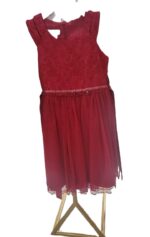 BONNIE JEANS RED DRESS/ SIZE 7YRS - Image 2