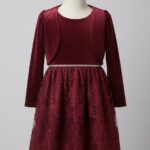 EMILY WEST 2PICS SET DRESS WHINE
