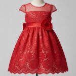 BONNIE JEANS LACE WITH BEAD ROSE