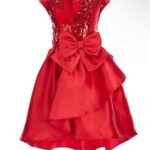 BONNIE JEANS SEQUENCE DRESS WITH BOW