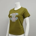 ARMY GREEN GIRLS TOP