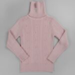 Girls Pink T-shirt and Flared Jeans