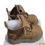 Kidagic Kids Winter Ankle Boots Outdoor Hiking Leather Work Shoes