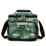 Sannea insulated lunch bag with an urban/graffiti design